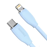 Baseus 20W Jelly Series Liquid Silicone Type-C to iP PD Fast Charging Data Cable 1.2M for iPhone 13 for iPhone 12