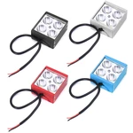 3inche 4LED DC12-24V 12W 2200LM Waterproof Motorcycle Front Bumper Lights Car Network Lights White Light