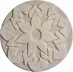 GRUND Mandala předložka SENSO přírodní Rozměr: ø 80 cm