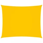 Stínící plachta obdélníková 4 x 5 m oxfordská látka Dekorhome Žlutá