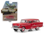 1955 Chevrolet Two-Ten Handyman Gypsy Red "Estate Wagons" Series 1 1/64 Diecast Model Car by Greenlight