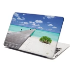 Samolepka na notebook SABLIO - Molo na pláži 38x26 cm