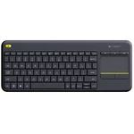 Logitech Wireless Living-Room Keyboard K400 Plus, black CZ