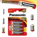 Alkáli ceruzaelem AA, Panasonic Alkaline Power, 4 darab
