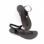BOSKY SHOES Barefoot sandály BOSKYshoes Light BUSHCRAFT Edition Black Velikost: 47 EU