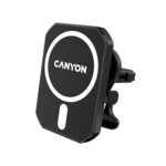 Držiak na mobil Canyon MagSafe CM-15 pro iPhone12/13 (CNE-CCA15B01) čierny držiak na mobil • podpora uchytenia MagSafe • bezdrôtové nabíjanie • výstup