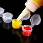 5*6 Pcs 16.5cmx2cm Plastic Box Joint Pigment Box Painting Acrylic Paint Supplies Drawing Art Education Storage Box