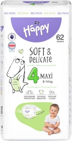Bella Baby Happy Soft&Delicate Maxi 62 ks