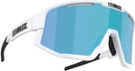 Bliz Matrix 52804-03 Shiny White/Smoke w Blue Multi Okulary rowerowe