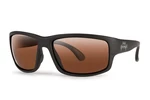 Fox brýle Rage Floating Wrap Dark Grey Sunglasses Brown Lenses With Mirror Finish