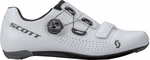 Scott Road Team BOA White/Black 45 Pantofi de ciclism pentru bărbați