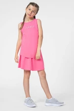 Dětská sukně 4F F009 fialová barva, mini, áčková