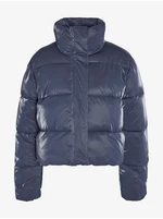 Dark Blue Women's Winter Quilted Jacket Noisy May Harper - Women