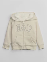 GAP Children's insulated sweatshirt with logo - Girls