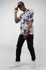XHAN White Patterned Oversized T-shirt