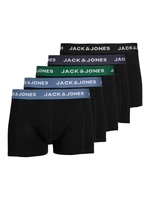 5PACK Men's Jack and Jones Boxer Shorts - Black