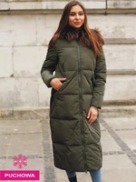 Dámska bunda PERSO PERSO_Coat_BLH919029FX_Khaki