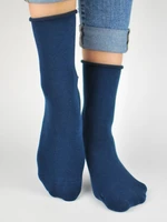 NOVITI Woman's Socks SB014-W-03 Navy Blue