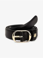 Black Women's Leather Strap Tommy Hilfiger Effortless - Women