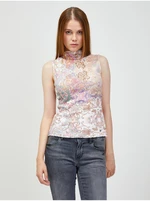 White Women's Patterned Top Guess - Women