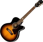 Epiphone EJ-200SCE Coupe Vintage Sunburst