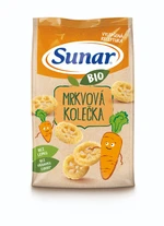 Sunar BIO Mrkvová kolečka křupky 45 g