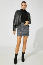 Koton Women's Saxon Plaid Skirt
