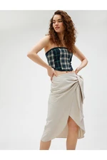 Koton Skirt - Gray - Maxi