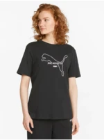 Black Women's T-Shirt Puma Her - Women