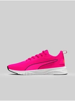 Pink Womens Sneakers Puma Flyer Flex Ravish-PUMA Black - Women