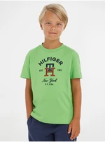 Light Green Tommy Hilfiger Boys T-Shirt - Boys