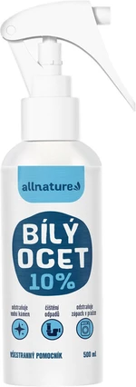 ALLNATURE Bílý ocet 10% 500 ml