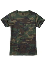 Women's T-shirt forest/camouflage