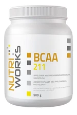 NUTRIWORKS BCAA 2:1:1 pomeranč 500 g
