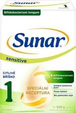 SUNAR Sensitive 1 počáteční kojenecké mléko, 500 g