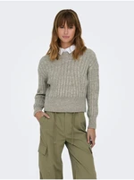 Light brown women's sweater ONLY Agnes - Women's