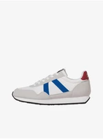 Light grey men's sneakers with suede details Jack & Jones - Men's