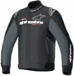 Alpinestars Monza-Sport Jacket Black/Tar Gray 2XL Textilní bunda