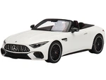 Mercedes-AMG SL 63 Roadster White 1/18 Model Car by Top Speed