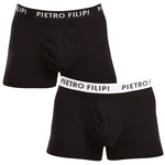 2PACK pánské boxerky Pietro Filipi černé