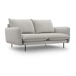 Jasnoszara sofa Cosmopolitan Design Vienna, 160 cm
