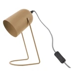 Brązowa lampa stołowa Leitmotiv Enchant, wys. 30 cm