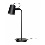 Czarna lampa stołowa (wysokość 54 cm) Ardent – Hübsch