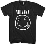 Nirvana Maglietta White Smiley Unisex Black XL