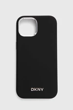Puzdro na mobil Dkny  iPhone 15 / 14 / 13 6.1" čierna farba, DKHMP15SSMCHLK,