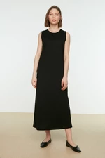 Trendyol Black Sleeveless Dress With Lining-Underwear