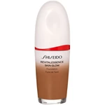Shiseido Revitalessence Skin Glow Foundation lehký make-up s rozjasňujícím účinkem SPF 30 odstín Topaz 30 ml