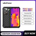 Ulefone Power Armor 18T 12GB+256GB Rugged Phone Thermal Imaging Camera FLIR® Smartphone 9600mAh 66W Moblie Phone Global version