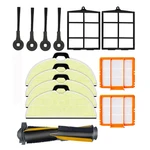 Roller Filter Side Brush Kit Spare Parts Plastic For Shark AV2001WD RV2001WD 2002WD Robot