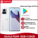 Global ROM Motorola X30 Pro 6.67 Inch 144Hz Display Snapdragon 8+ Gen1 Octa Core 200MP Triple Camera Android 11 Bluetooth 5.2